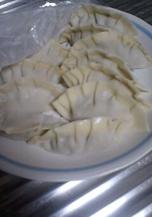 ちょっと残ったカレーで餃子-レシピのメイン写真