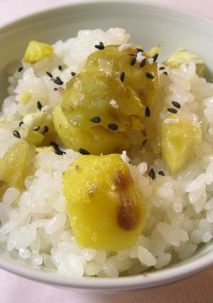 美味しいね☆栗おこわ☆-レシピのメイン写真