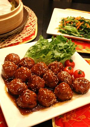 ジュ～シ～肉団子☆-レシピのメイン写真