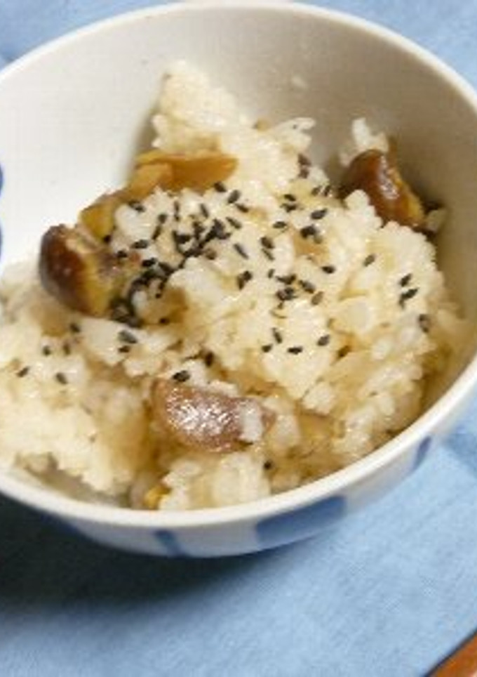 手抜き?!　甘栗でいつでも栗ご飯-レシピのメイン写真