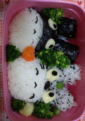 となりのトトロ キャラ弁-レシピのメイン写真