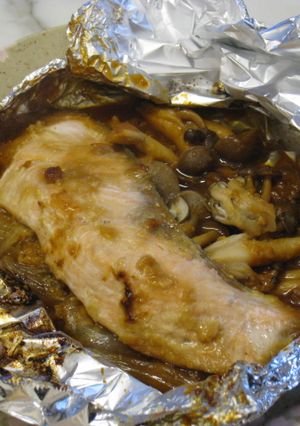 秋鮭のホイル焼き-レシピのメイン写真
