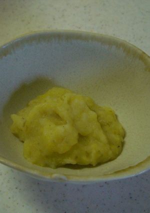 離乳食初期　オクラと玉ねぎのミルスパ☆-レシピのメイン写真