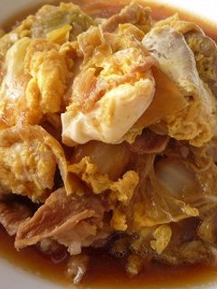 豚ばら肉と白菜の玉子とじ-レシピのメイン写真