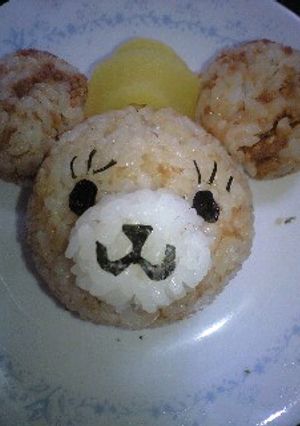 カドリーベアのオニギリ-レシピのメイン写真