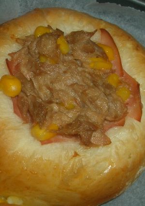 いろいろ★惣菜パン②　ハムツナマヨコーン-レシピのメイン写真