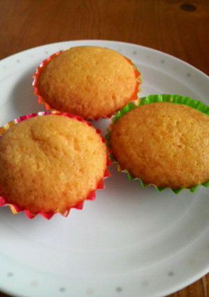 ホットケーキＭＩＸでマドレーヌ-レシピのメイン写真