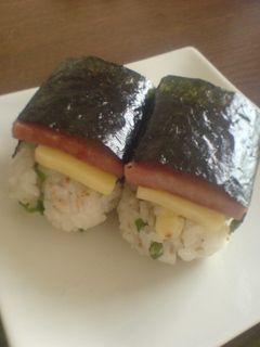 ■スパムとチーズのおむすび■-レシピのメイン写真