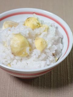 ほくほく栗ご飯-レシピのメイン写真