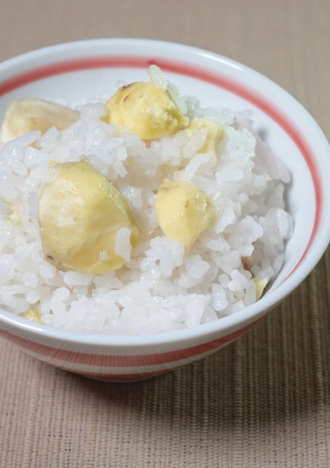 ほくほく栗ご飯-レシピのメイン写真