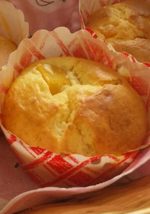 柿とクリームチーズのマフィン-レシピのメイン写真