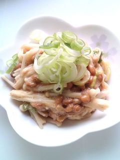 えのきの納豆&タラコマヨ和え-レシピのメイン写真