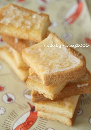 ウチの食パンラスク♪-レシピのメイン写真