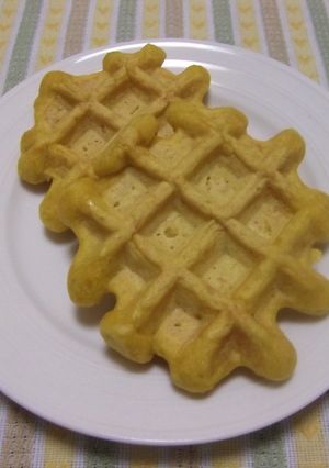 かぼちゃのワッフル-レシピのメイン写真