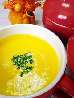 ホッとかぼちゃのポタージュスープ☆-レシピのメイン写真