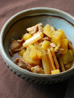豚肉とさつまいものみそ煮-レシピのメイン写真