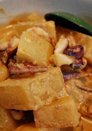イカの腑煮（味噌味★）-レシピのメイン写真