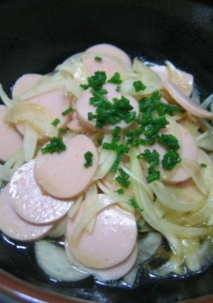 魚肉ソーセージと玉ねぎの和風マリネ-レシピのメイン写真