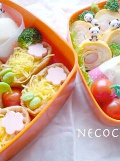 お稲荷さんで運動会のお弁当-レシピのメイン写真