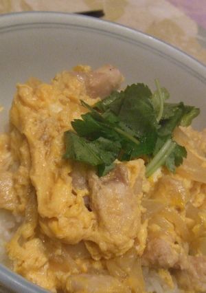 我が家の定番！ほんのり甘めの親子丼♪-レシピのメイン写真