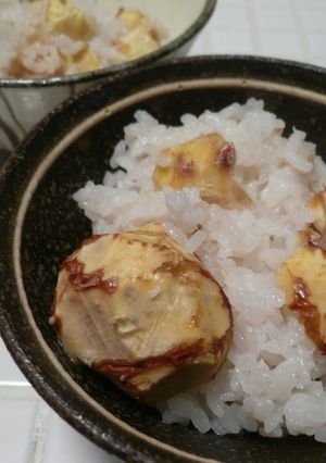 秋の御馳走♫　ほっくり栗ごはん-レシピのメイン写真