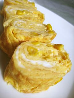 うちのお弁当の定番♡コーン卵焼き-レシピのメイン写真