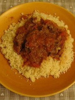 クスクス、牛肉とトマトのハチミツ煮込み-レシピのメイン写真