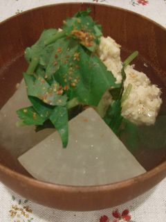 ふんわり☆鶏だんご汁-レシピのメイン写真