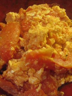 トマトと卵の炒め物-レシピのメイン写真