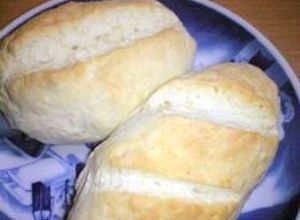 発酵不要な簡単お手軽薄力粉パン-レシピのメイン写真