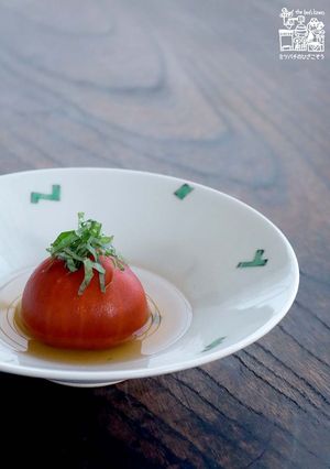 丸ごとトマトの冷製スープ-レシピのメイン写真