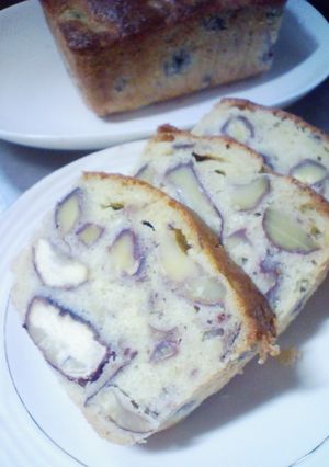 栗・ごろんごろん☆マロンパウンドケーキ-レシピのメイン写真