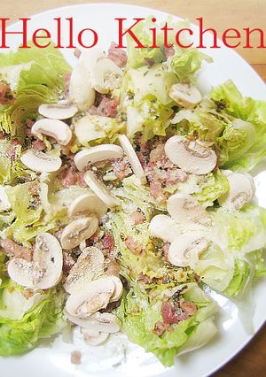 丸ごとレタスのシャキシャキサラダ♪-レシピのメイン写真