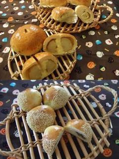 秋の味覚パン(リンゴ&さつまいも&栗)-レシピのメイン写真