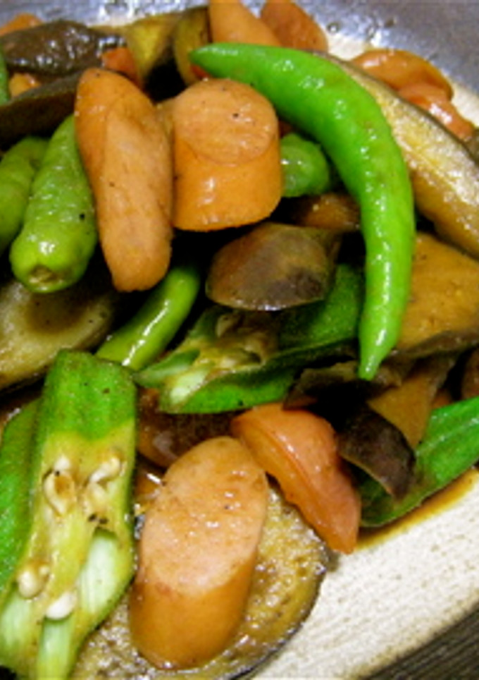 簡単♪コクうま夏野菜炒め☆-レシピのメイン写真