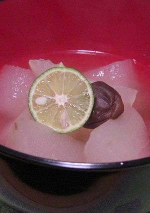 ♪冬瓜のさっぱりスープ煮♪-レシピのメイン写真