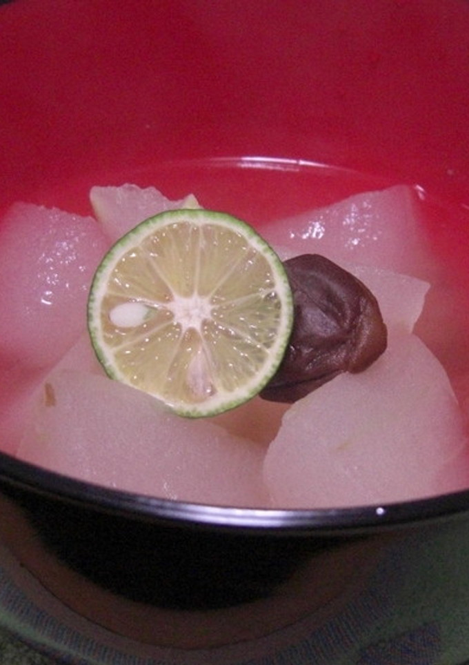 ♪冬瓜のさっぱりスープ煮♪-レシピのメイン写真