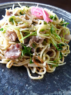 セロリと豆苗の塩焼きそば-レシピのメイン写真