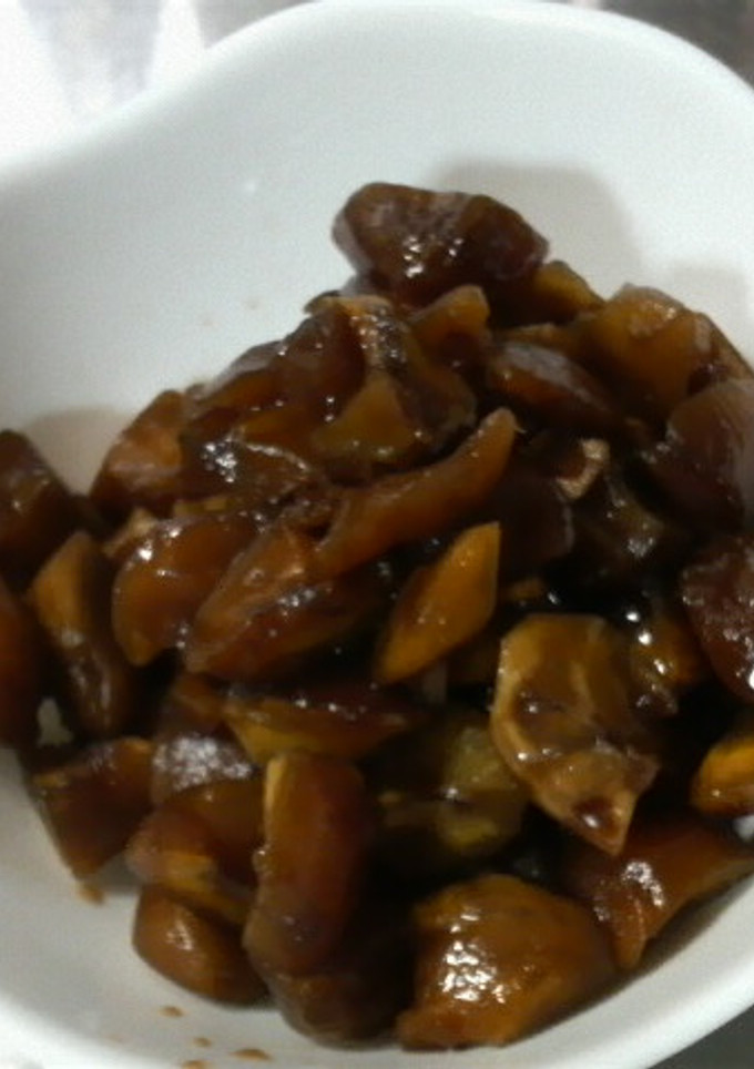 栗の黒砂糖煮(o^ω^o)♪-レシピのメイン写真