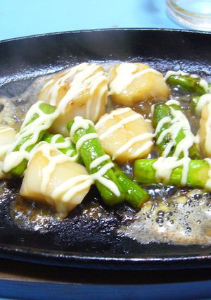おつまみ⑥ ☆鉄板焼き 帆立バージョン☆-レシピのメイン写真