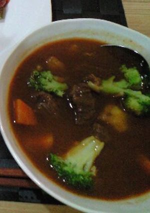圧力鍋でお肉トロトロビーフシチュー-レシピのメイン写真