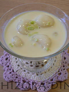 ずんだで☆豆乳白玉しるこ-レシピのメイン写真