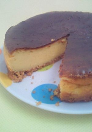 簡単ベークドチーズケーキ-レシピのメイン写真