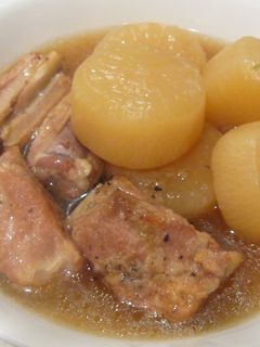 スペアリブと大根煮-レシピのメイン写真