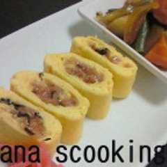 รูปของ 梅肉入り卵焼き