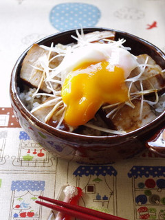 絶品激うまっ♪豚の角煮どんぶり 温玉のせ-レシピのメイン写真