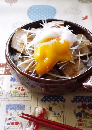 絶品激うまっ♪豚の角煮どんぶり 温玉のせ-レシピのメイン写真