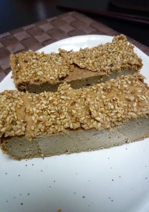簡単・きなことごまのヘルシーケーキ-レシピのメイン写真