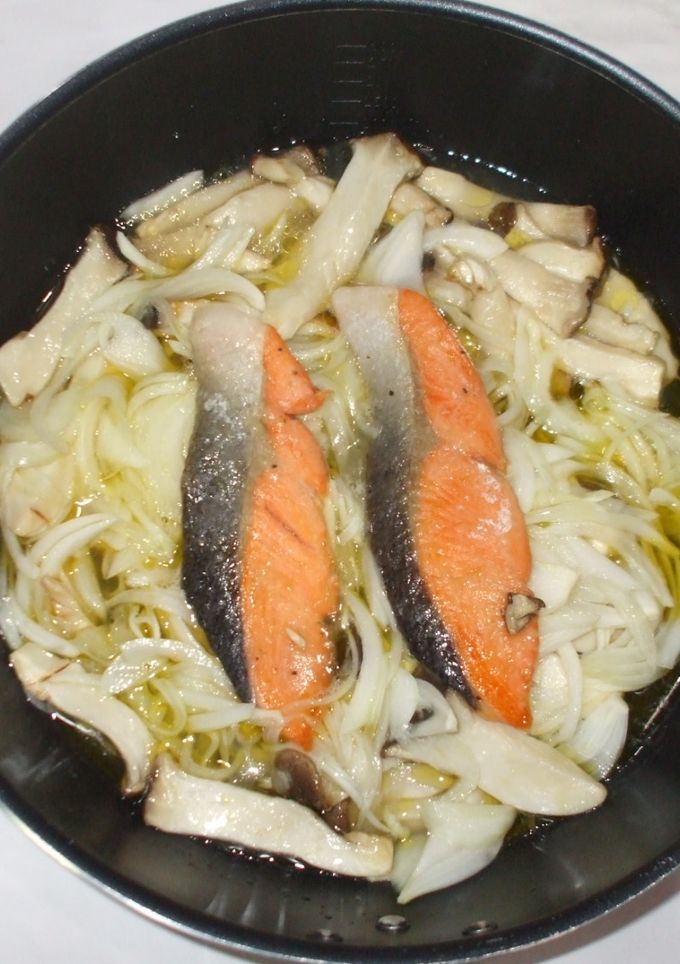 鮭のエリンギマリネ♪簡単魚料理冷え性に-レシピのメイン写真