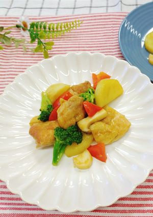 とり肉とじゃがいものカレーソテー-レシピのメイン写真